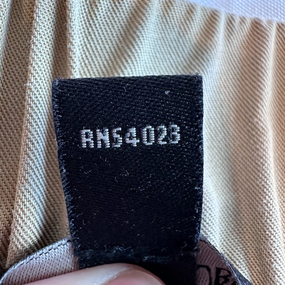 Banana Republic factory tencel pants elastic waist cuff large tan joggers tensil - Picture 4 of 10